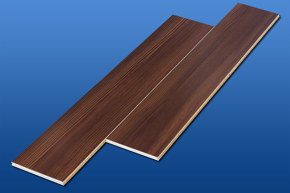 アウトレット Ll45 マンション用遮音フローリング 古栗ボルドー色 雁形状 シートタイプ 床暖房対応可能